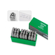Toptul NGAW2706 letter punch set (27 pieces)