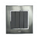 ABE SATIN S1B-41C 1-way four-way switch silver