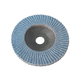 Nhám dĩa xếp xanh 4inch độ hạt 40 BÒ CẠP BCX 40