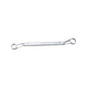 Toptul AAEH1719 45 degree double-ended ring wrench 18x19mm
