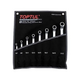 Toptul GPAI0802 75 degree double-ended wrench set 6-22mm (8 pieces)