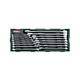 Toptul GTA16380 Open End Wrench Set (16 Pieces)