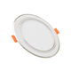 Bộ đèn âm trần đổi màu 7W Điện Quang ĐQ LEDPN04 077CS S110 viền bạc