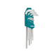 Total 9-piece hex wrench set T10-T50 THT106392