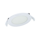 Duhal KDGT507 7W round recessed LED panel light, yellow light