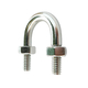 U8x114 stainless steel 304 clamp