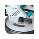Máy cưa vòng 120x120mm pin 18V Makita DPB180ZK