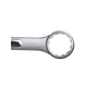 Kingtony 46mm 1071-46 Open-end wrench 495mm long