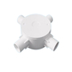4-way round junction box, 16mm Dien Quang DQ CA 4JB16 10