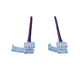 Single LED strip clamp for LED strip, monochrome, 8 mm (pack of 100)
