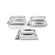 Khay inox East 125502 530*327*100*0.7mm