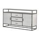 Baldwin Buffet Cabinet (Smokey Taupe) 1825 Interiors CIC15.2