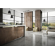 CASALGRANDE, Metallic Textured Tile, Matte, STEELTECH GRIGIO 90*90