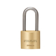 Stanley S742-040 Long, 20mm Wide Brass Padlock