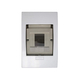 Electrical cabinet with plastic surface and metal base, 2-4 lines NANOCO NDP104P