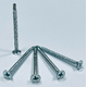 Vít đầu loa kèn tự khoan ren gỗ 3.5x25 nhiệt luyện mạ trắng (1000 con/bịch)
