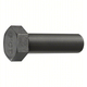 Standard Hex Head Cap Screws Metric M6x1x65mm Class 10.9 Steel Black Oxide Fully Threaded