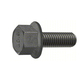 Hex Flange Bolts Flanged Metric M8x1.25x20mm Class 10.9 Steel Black Oxide Fully Threaded
