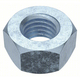 Standard Hex Nuts Metric M6x1xmm Class 8 Steel Zinc Plated