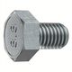 Standard Hex Head Bolts Metric M8x1.25x25mm Class 8.8 Steel Zinc Plated Fully Threaded