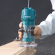 Makita 3709 1/4inch milling and edge polishing machine