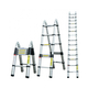 Advindeq ADT706B single 2x6 step shortened A-shaped aluminum ladder