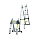 Advindeq ADT706B single 2x6 step shortened A-shaped aluminum ladder