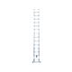 Thang nhôm chữ A rút gọn đơn 2x7 bậc Advindeq ADT707B