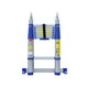 Thang nhôm chữ A rút gọn đơn 2x8 bậc Advindeq ADT708B