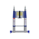 Thang nhôm chữ A rút gọn đơn 2x9 bậc Advindeq ADT709B