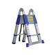 Thang nhôm chữ A rút gọn đơn 2x9 bậc Advindeq ADT709B