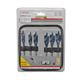 Bộ 6 mũi khoan gỗ đuôi cá 14/16/18/20/22/24mm BOSCH 2608595424