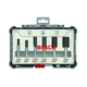 BOSCH 2607017467 6-piece straight milling cutter set for wood