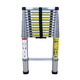 Advindeq ADT212F 13-step single retractable aluminum ladder