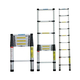 Sumo ADT314B single 15-step telescopic aluminum ladder