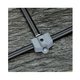 Gardena 08380-20 1/2" Irrigation Pipe Fitting Kit with 2 Brackets
