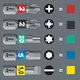 Wera 7-piece screwdriver set 05073419001