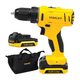Stanley SCH121S2-B1 10.8V cordless impact drill with case, 2 batteries and 1 charger