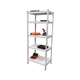 CSPS VNSV076A5BT2 white 5-tier multi-purpose shelf 76x35183cm