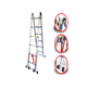 Oshima TA-56 5.6m double extension ladder