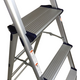 Kenfon KF-B03 3-step aluminum ladder with handrail 85cm