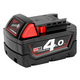 Pin 18V 4.0Ah Milwaukee M18B4 Red Lithium