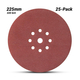 Đĩa nhám 220x225mm MAKITA E-02381 (25cái) for DSL800