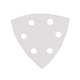 Triangle sanding paper 80 MAKITA B-21696 (white)