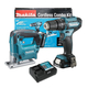Jigsaw and cordless drill set 12V/1.5Ah Makita CLX230X1