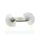 Dưỡng đo bán kính 1-7mm Mitutoyo 186-105 (34 lá)