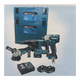Angle grinder, drill, bolt tightening machine set 18V/3.0Ah Makita DLX3131JX1