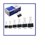 Kẹp bướm 19mm SLECHO màu đen (12 cái)