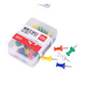 Deli E0021 color board pins (box of 35)