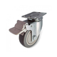 Rubber wheel series 260 medium load spindle with brake Ethos 263/273TPY100P01